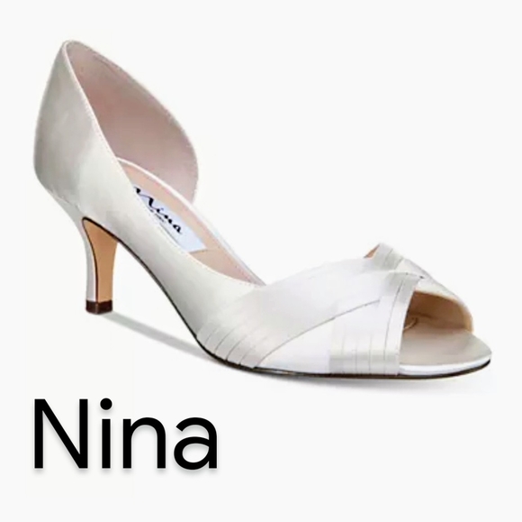 nina contesa open toe pump